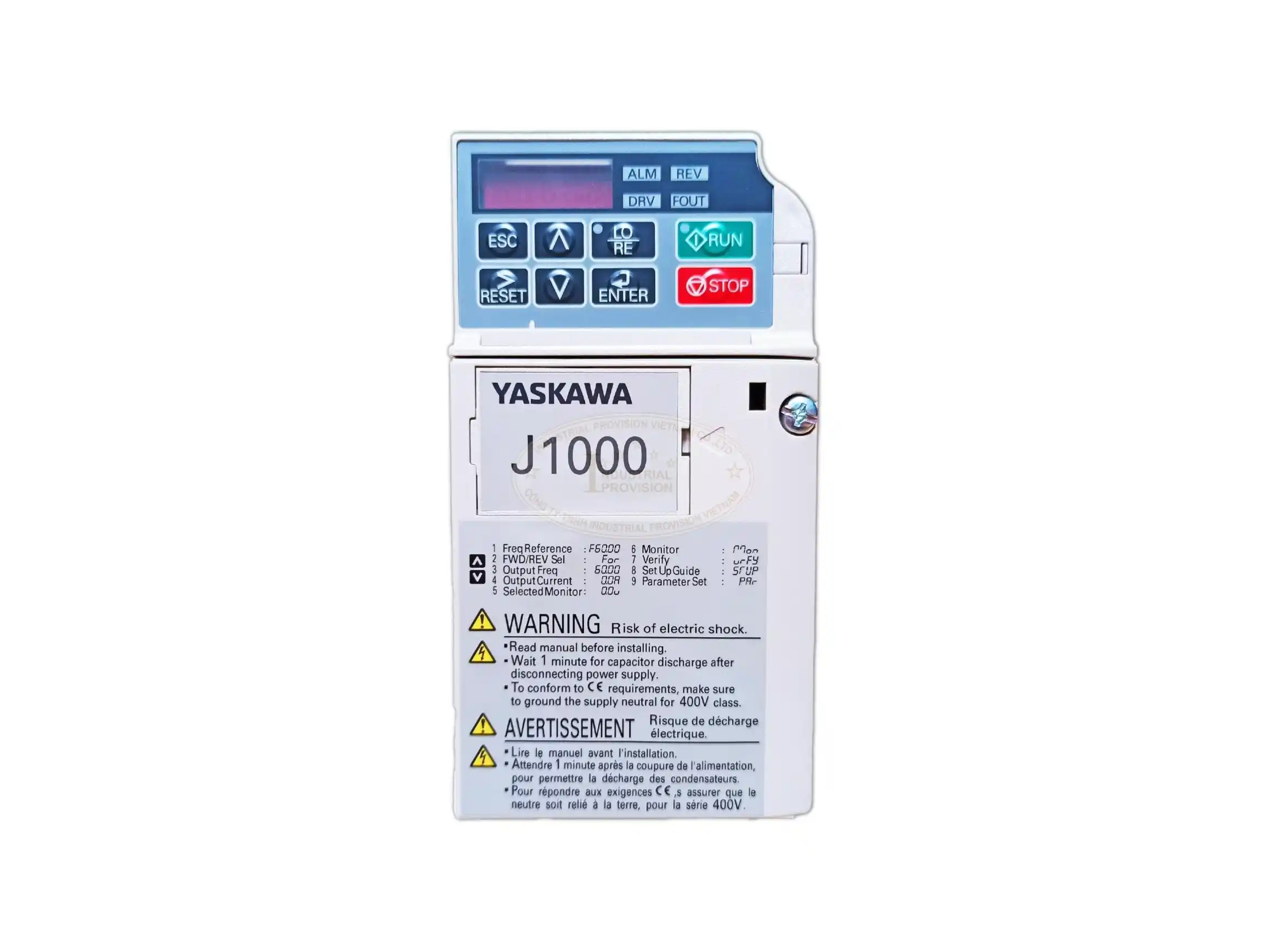 Biến tần Yaskawa J1000 0.4/0.75kW 220V, CIMR-JT2A0004BAA 4 CIMR-JT2A0004BAA