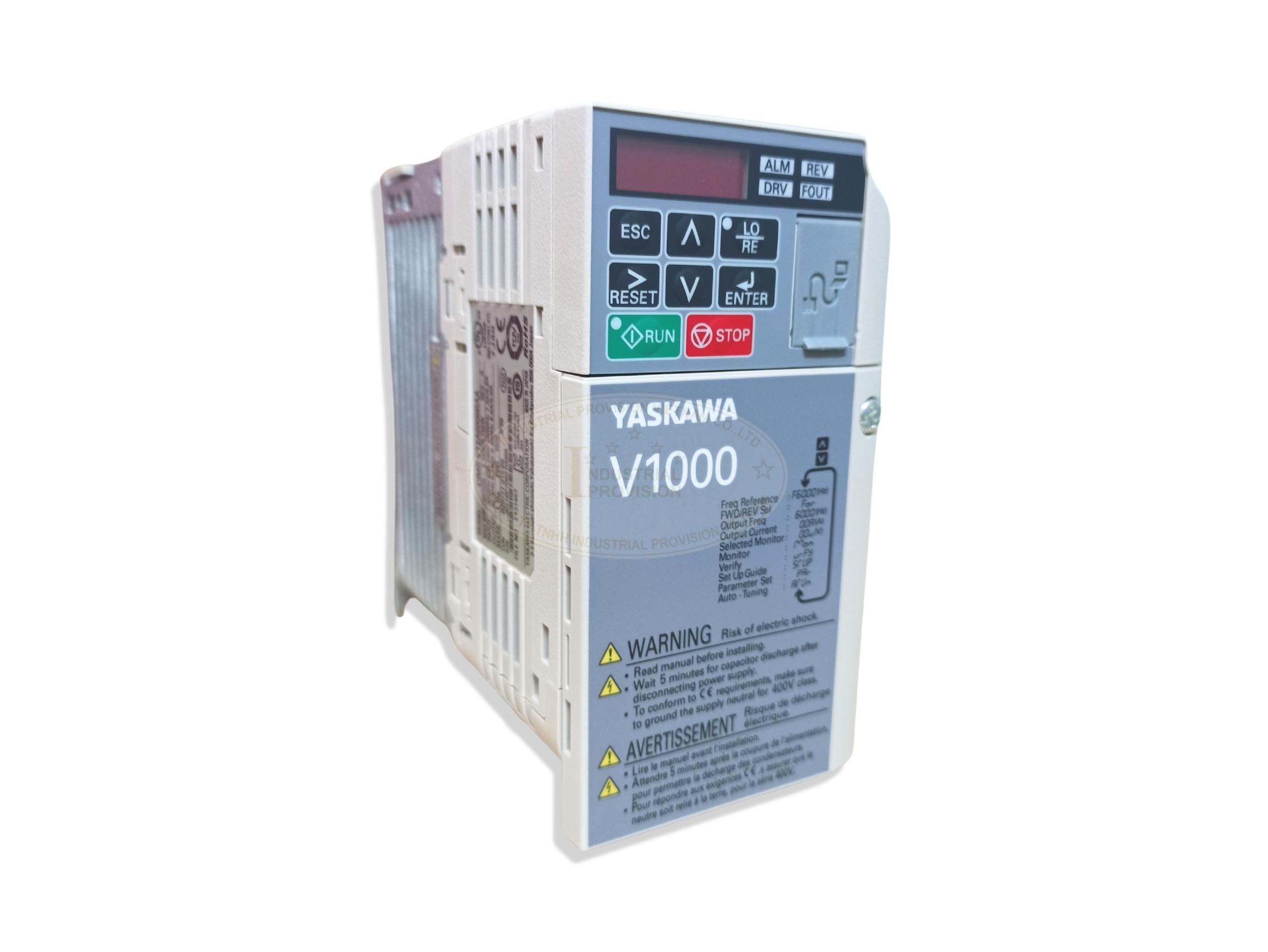 Biến tần Yaskawa V1000 0.4/0.75kW 220V, CIMR-VTBA0003BAA 3 CIMR-VT2A0006BAA