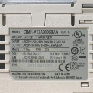 CIMR VT2A0006BAA 7