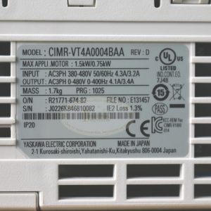 CIMR VT4A0004BAA 7 1