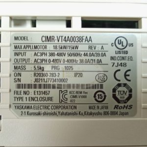 CIMR VT4A0038FAA 8