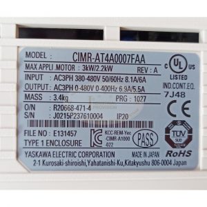 CIMR AT4A0007FAA 8
