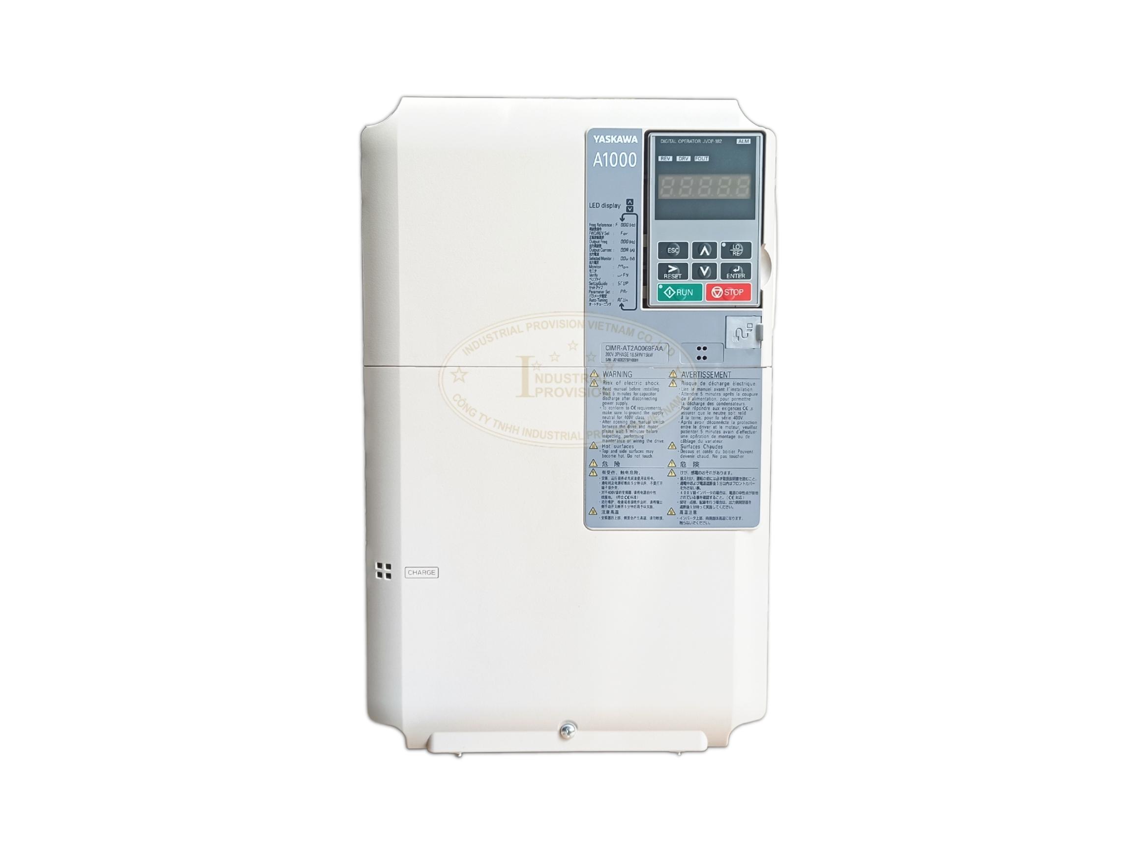 Biến tần Yaskawa A1000 15/18.5kW 380V, CIMR-AT4A0038FAA 4 CIMR AT2A0069FAA 2