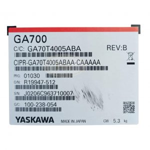 Biến tần Yaskawa GA700 1.5/2.2kW 380V, CIPR-GA70T4005ABAA 19 CIPR GA70T4005ABAA 10