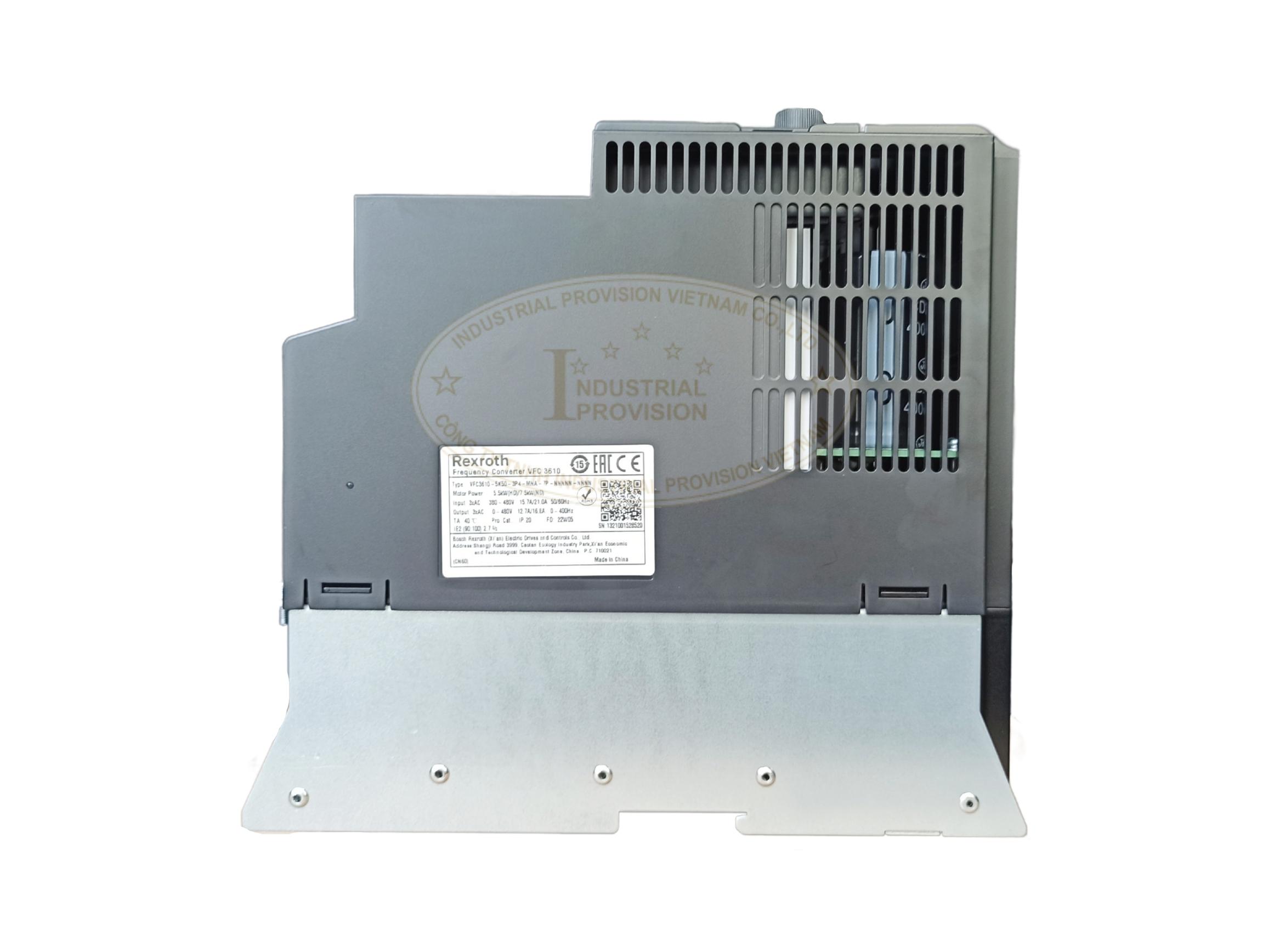 Biến tần Rexroth VFC3610 5.5kW 380V, VFC3610-5K50-3P4 6 VFC3610 5K5 3P4 3
