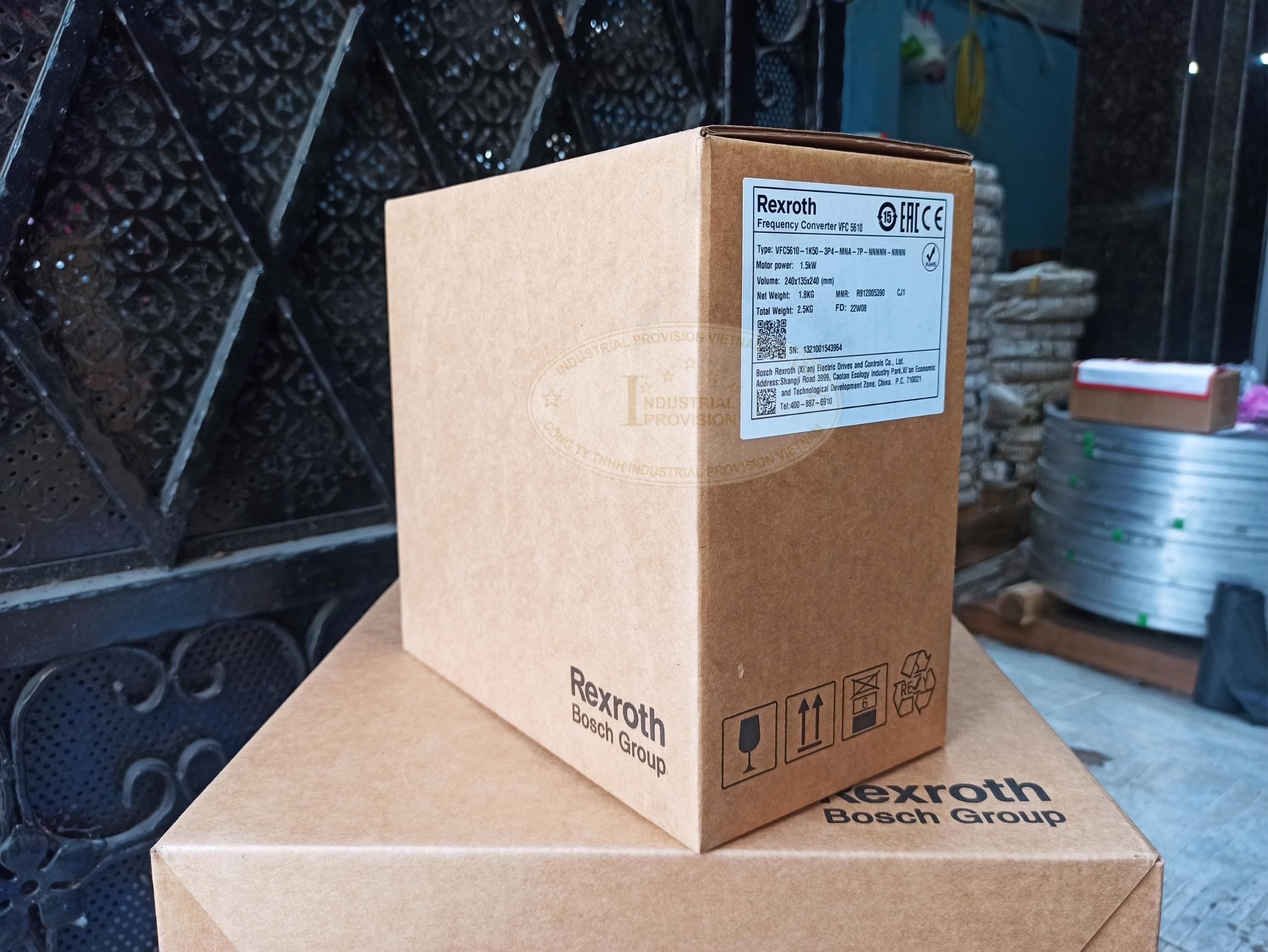 Biến tần Rexroth VFC5610 1.5kW 380V, VFC5610-1K50-3P4 12 VFC5610 1K5 3P4 10