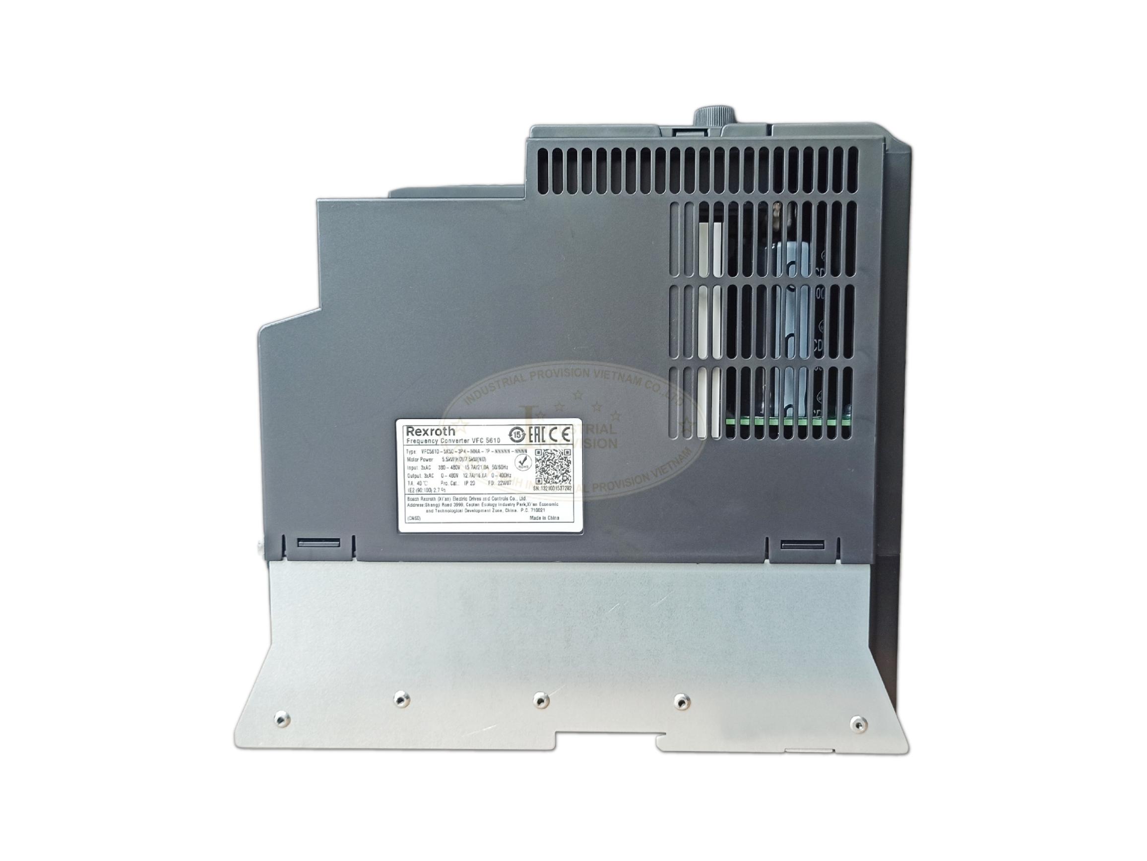 Biến tần Rexroth VFC5610 5.5kW 380V, VFC5610-5K50-3P4 6 VFC5610 5K5 3P4 4