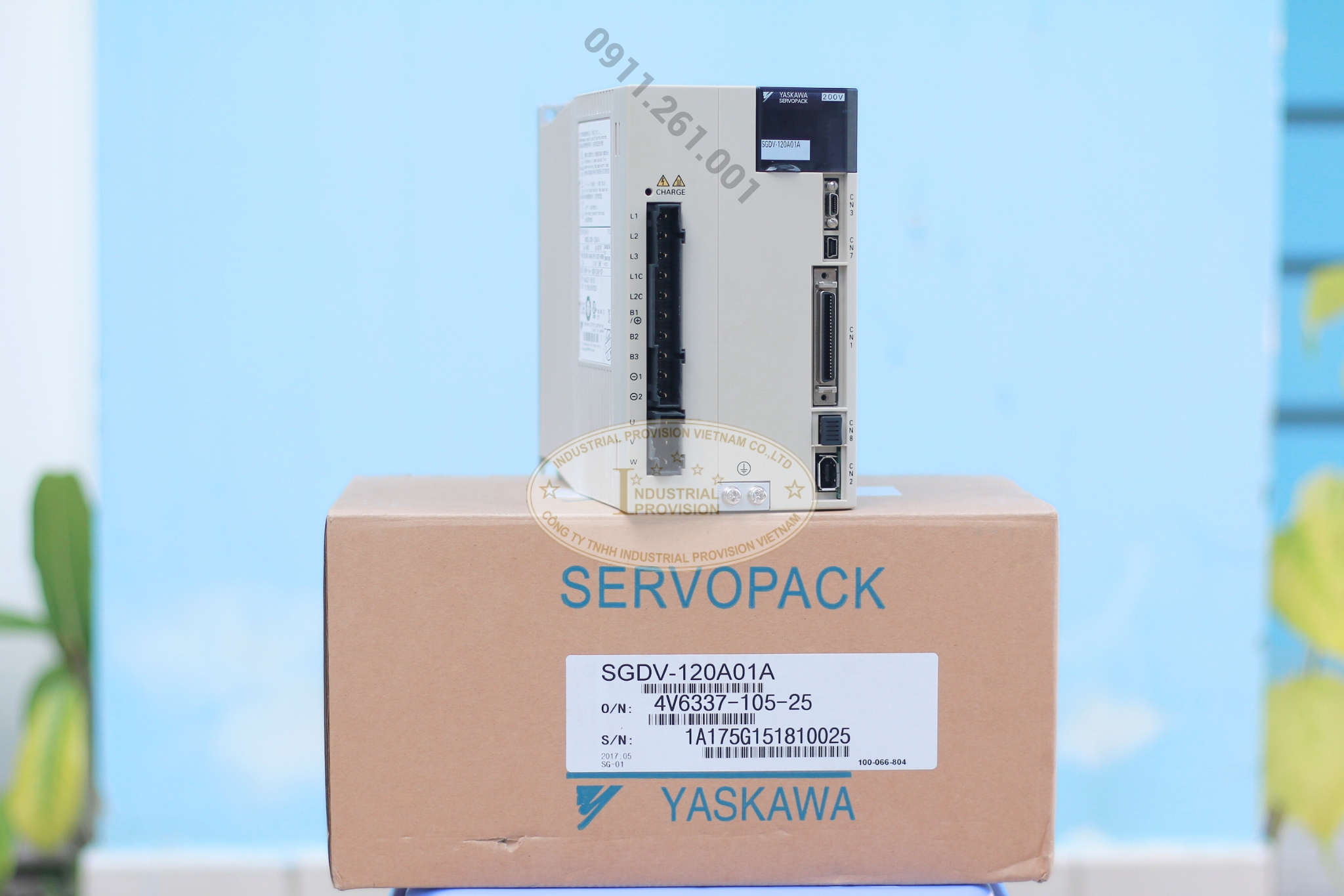 Servopack Yaskawa Sigma V 1.5kW 220V, SGDV-120A01A 9 SGDV 120A01A 8