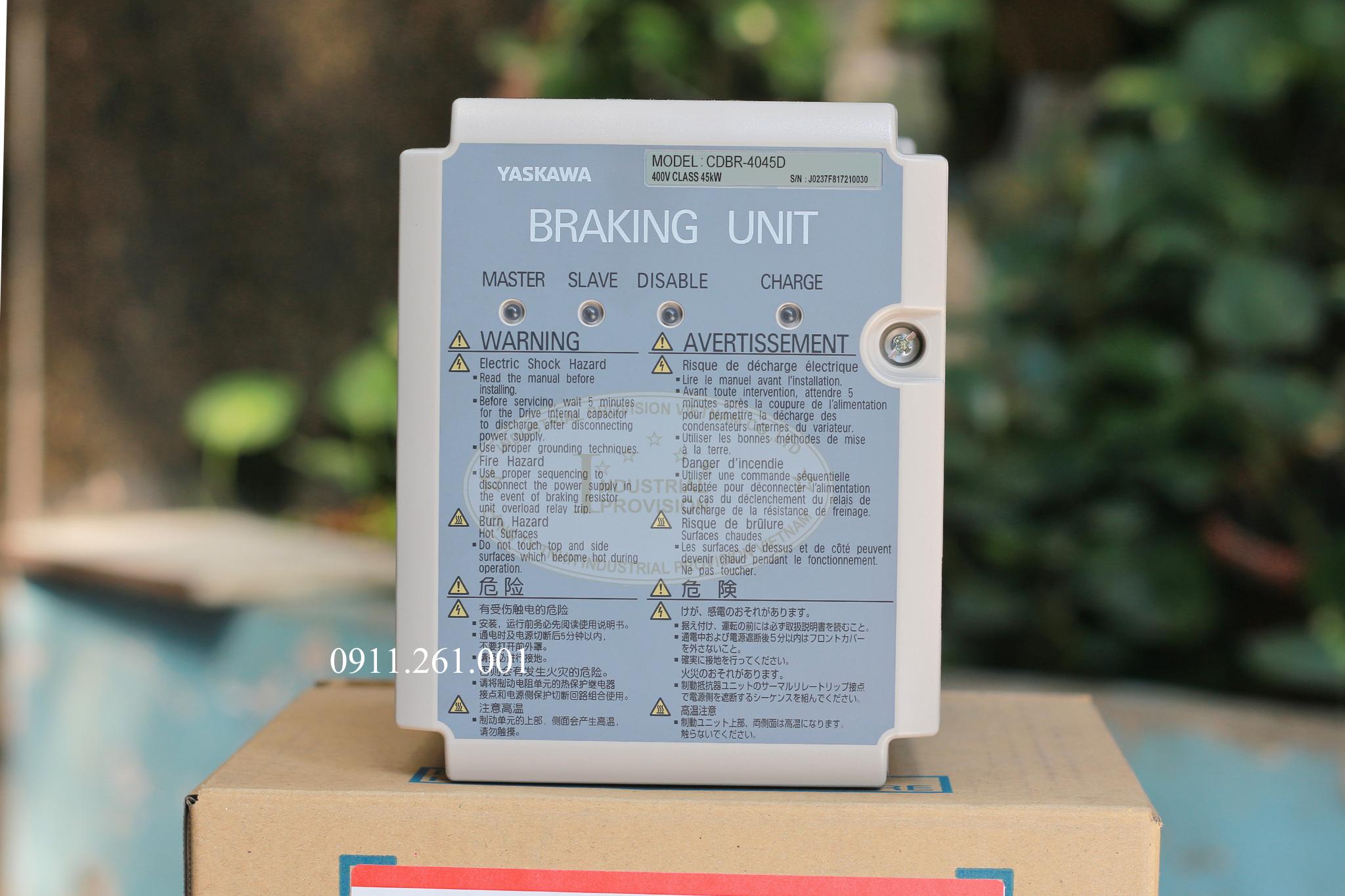 Bộ hãm thắng Braking Unit CDBR-4030D Yaskawa 5 CDBR-4045