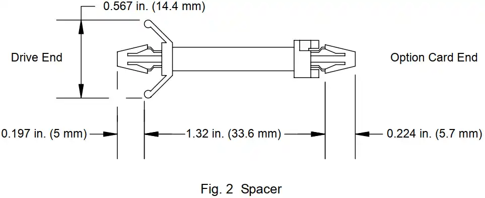 Card PG-X2 Yaskawa cho Encoder A+ A- B+ B- 13 mounting spacer PG X2