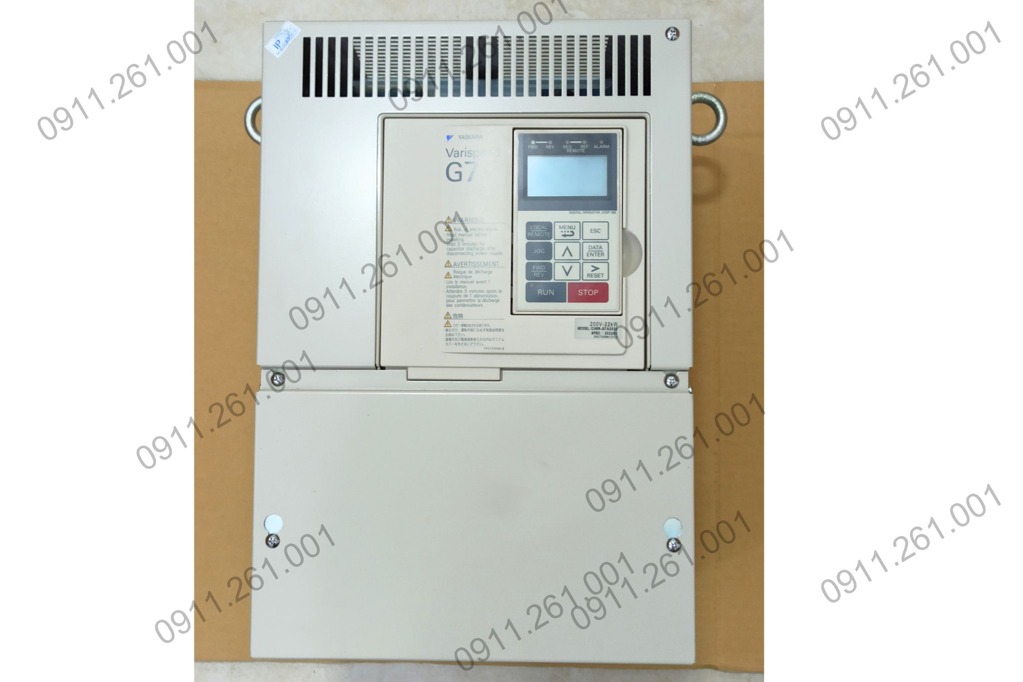 Biến tần Yaskawa G7 22kW 220V, CIMR-G7A2022 4 CIMR-G7A2022