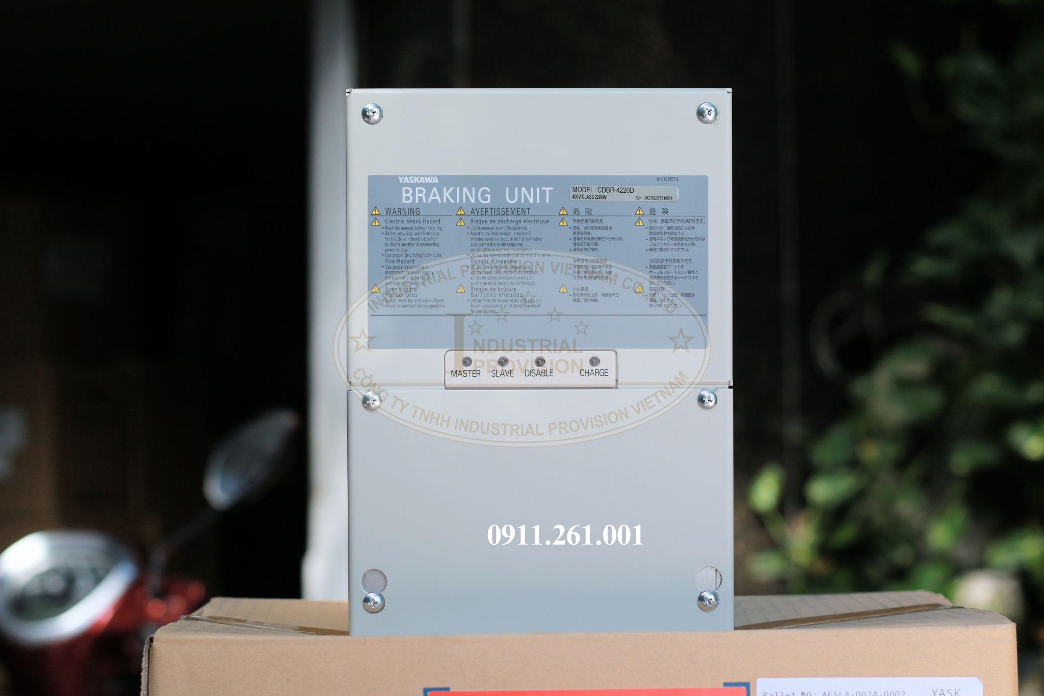 Bộ hãm thắng Braking Unit CDBR-4220D Yaskawa 5 CDBR 4220D1