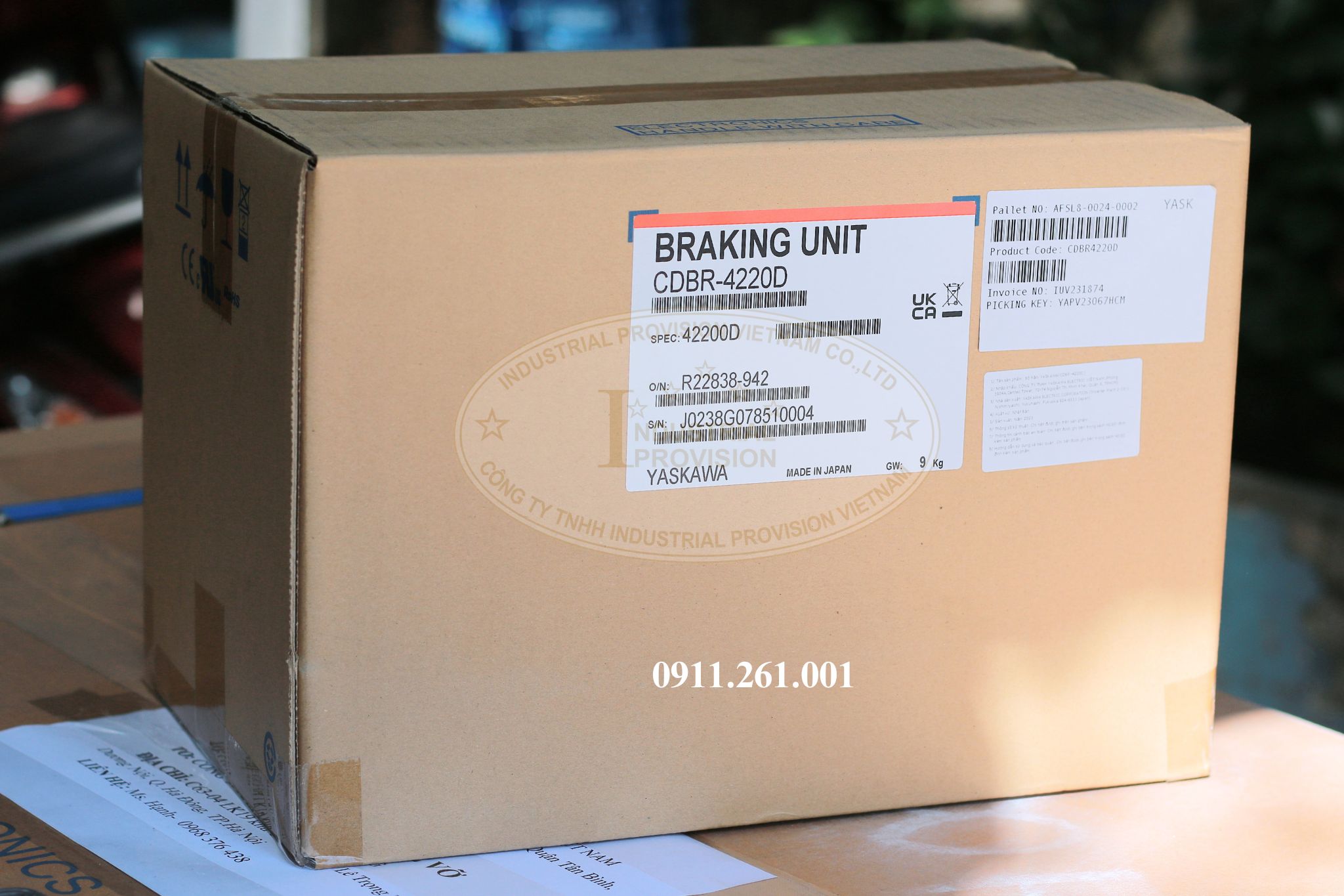 Bộ hãm thắng Braking Unit CDBR-4220D Yaskawa 13 CDBR-4220D