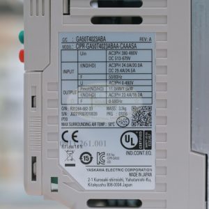 Biến tần Yaskawa 7.5/11kW 380V, CIPR-GA50T4023ABAA 16 CIPR GA50T4023ABAA 6