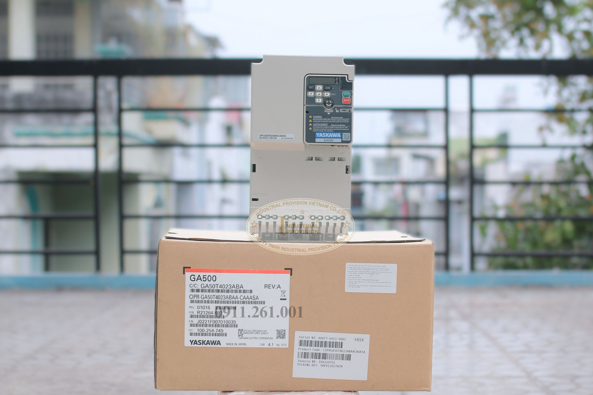 Biến tần Yaskawa 7.5/11kW 380V, CIPR-GA50T4023ABAA 10 CIPR GA50T4023ABAA 7