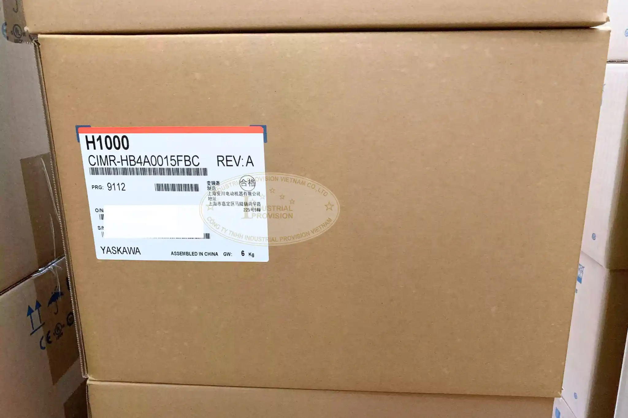 Biến tần Yaskawa H1000 3.7/5.5kW 380V, CIMR-HB4A0015FBC 7 CIMR-HB4A0015FBC