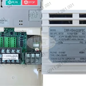 Biến tần Yaskawa H1000 15/18.5kW 380V, CIMR-HB4A0039FBC 11 CIMR HB4A0039FBC5