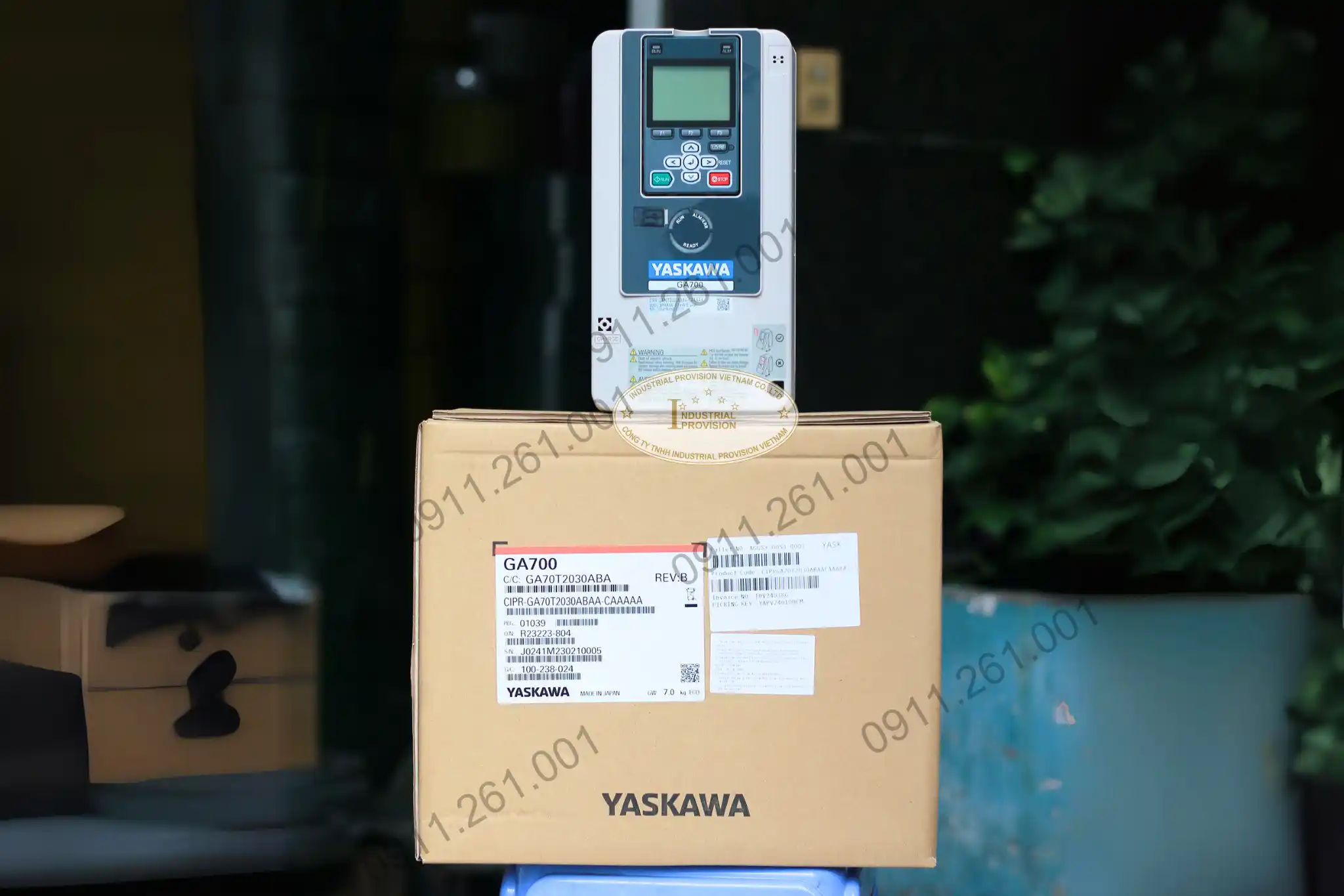 Biến tần Yaskawa GA700 5.5/7.5kW 220V, CIPR-GA70T2030ABAA 23 CIPR-GA70T2030ABAA