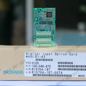 Card DI-A3 mở rộng ngõ vào Yaskawa 9 DI-A3