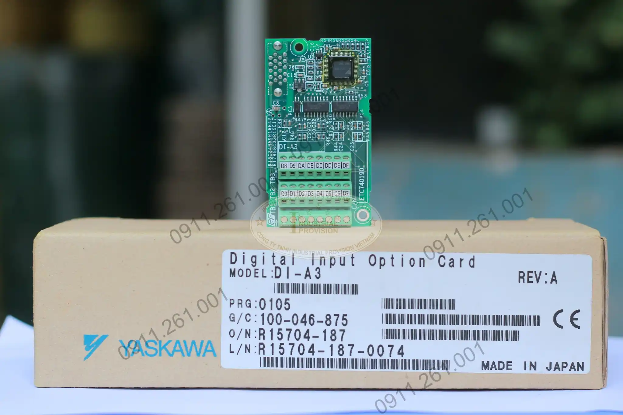 Card DI-A3 mở rộng ngõ vào Yaskawa 12 DI-A3