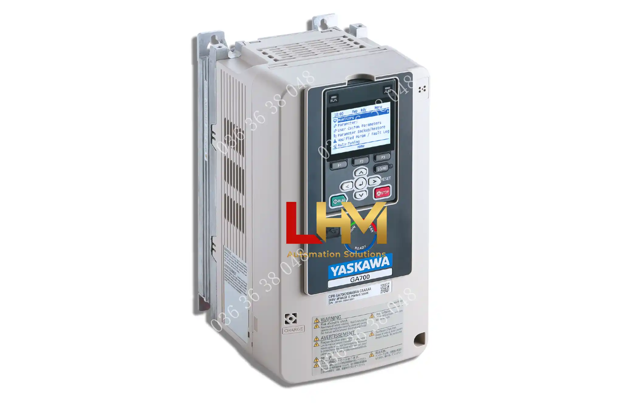 Biến tần Yaskawa GA700 0.4/0.75kW 220V, CIPR-GA70T2004ABAA 6 CIPR-GA70T2004ABAA