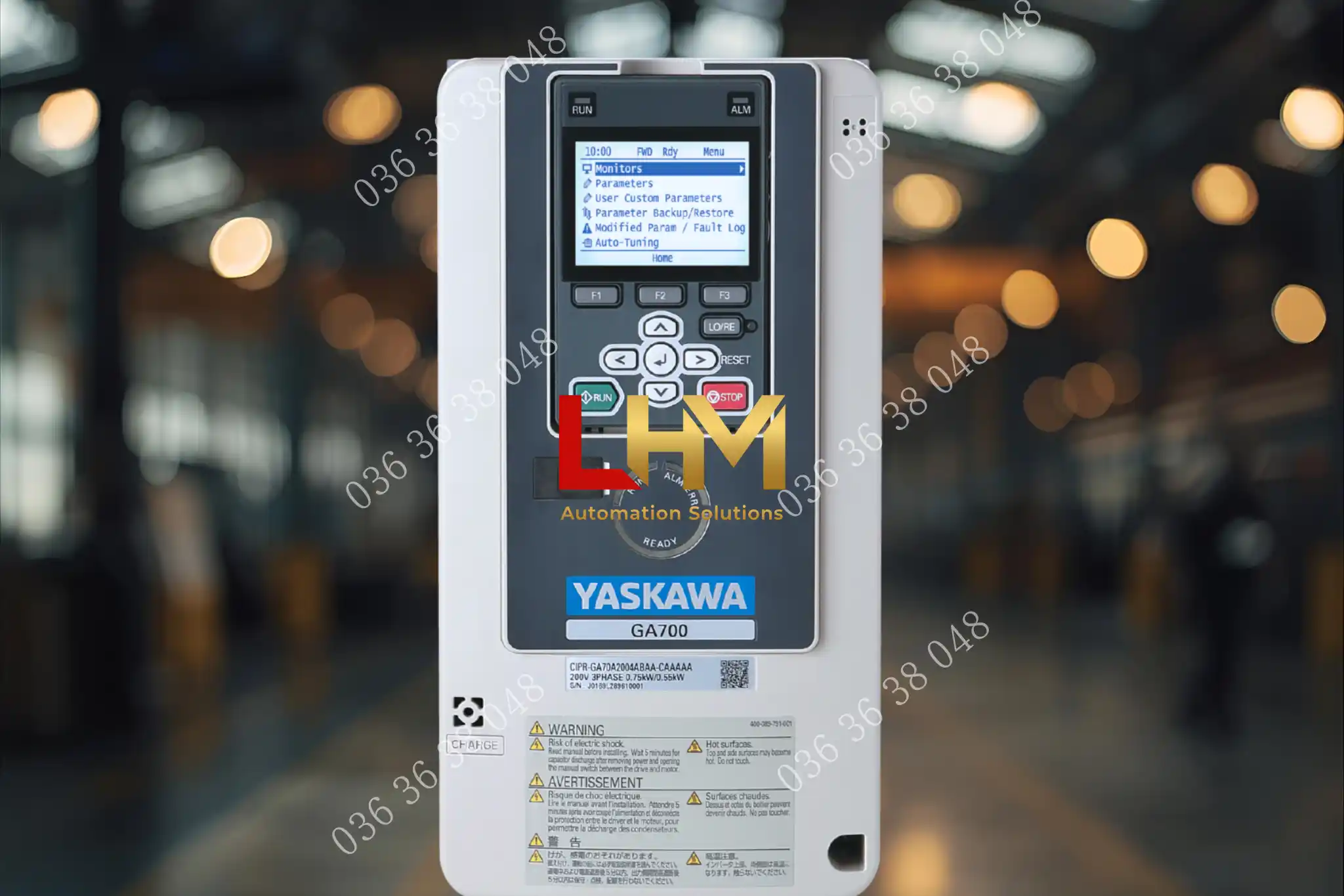 Biến tần Yaskawa GA700 0.4/0.75kW 220V, CIPR-GA70T2004ABAA 7 GA700 Yaskawa1