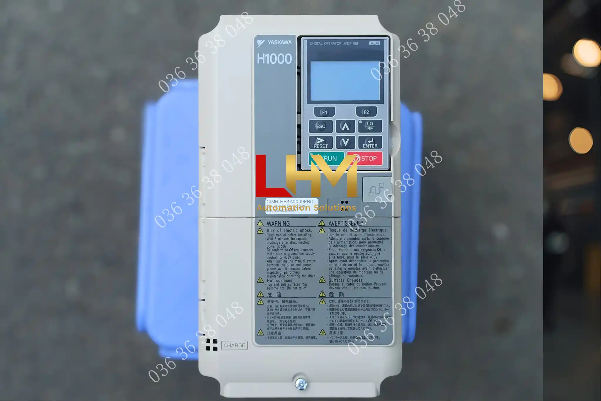 Biến tần CIMR-HB4A0015FBC Yaskawa H1000 3.7/5.5kW 380V 8 CIMR-HB4A0015FBC