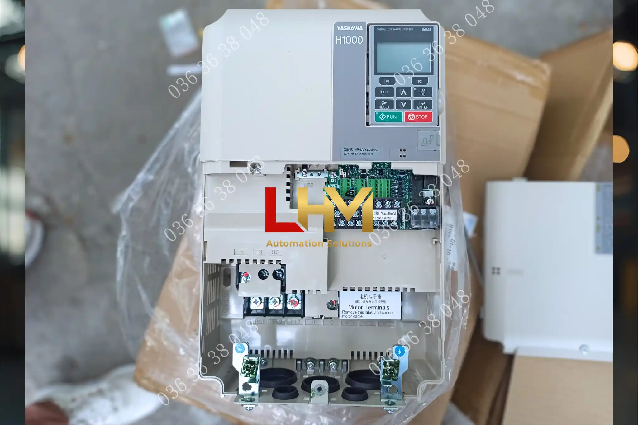 Biến tần CIMR-HB4A0039FBC Yaskawa H1000 15/18.5kW 380V 10 Tính năng biến tần Yaskawa H1000 CIMR-HB4A0039FBC