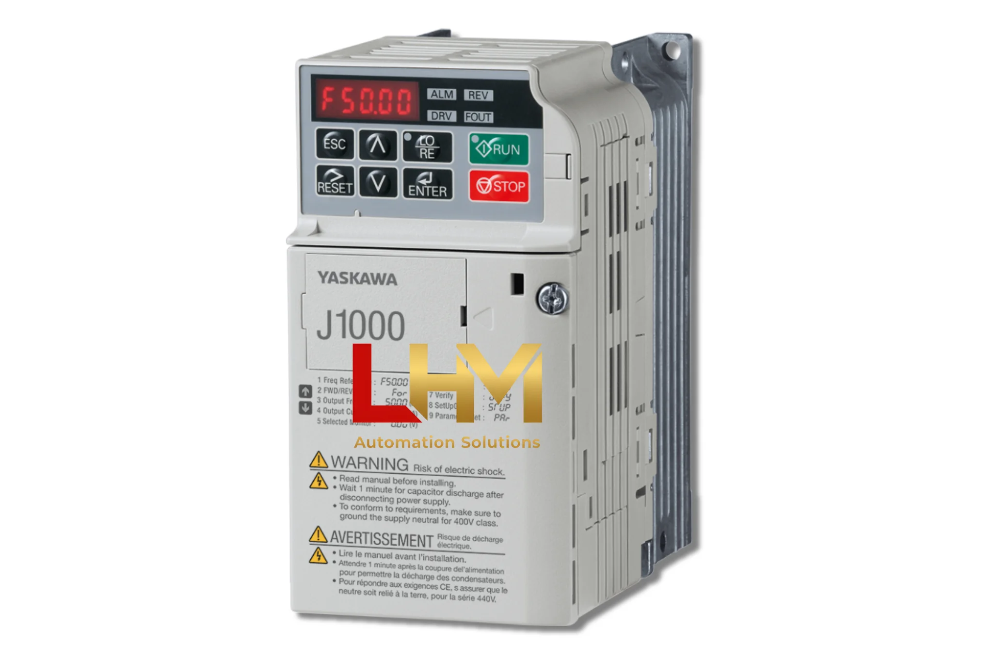 Biến tần CIMR-JTBA0001BAA Yaskawa J1000 0.1/0.2kW 220V 5 Biến tần CIMR-JTBA0001BAA Yaskawa J1000