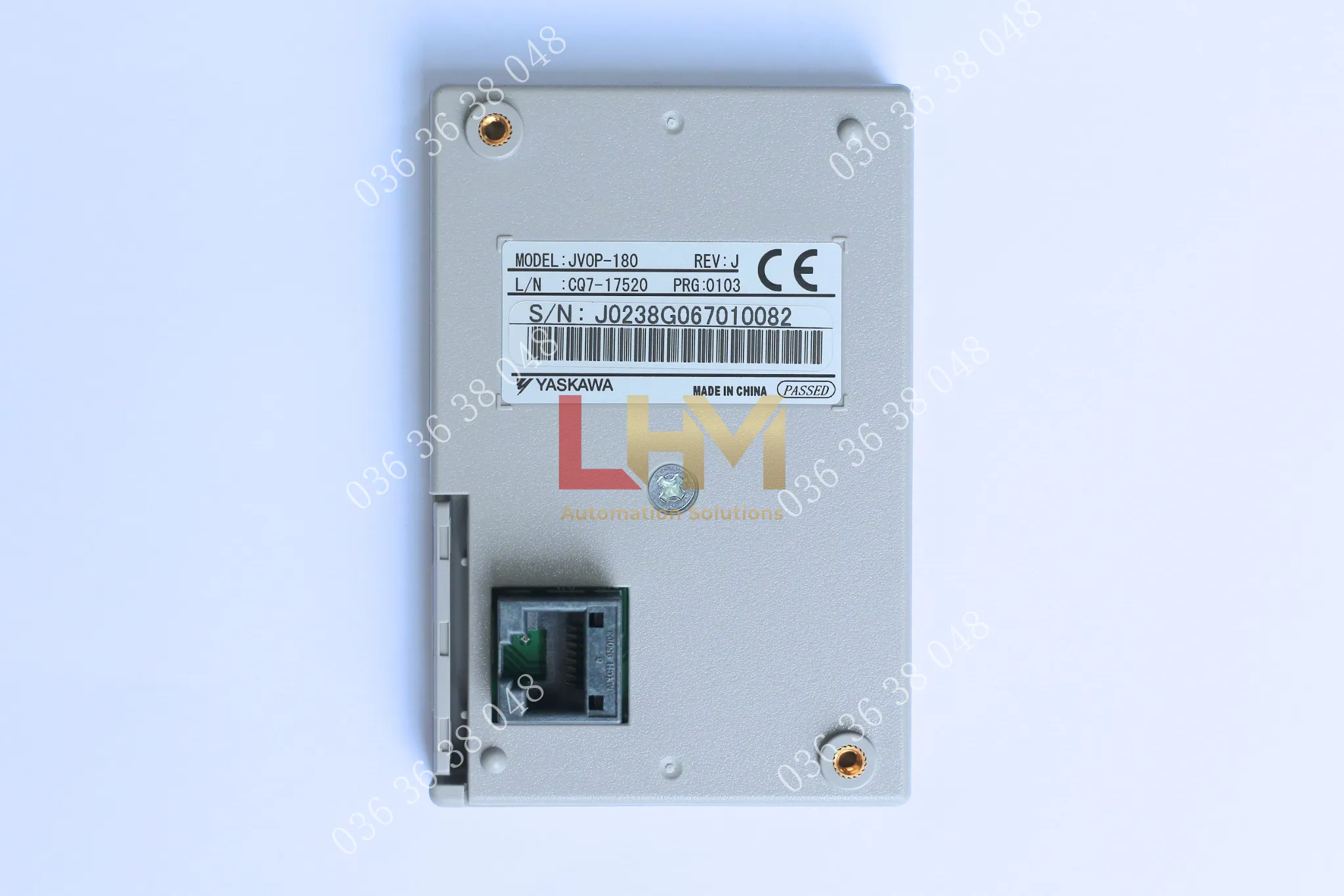 Màn hình JVOP-180 (LCD Operator) cho Biến tần 1000 Series 9 Chi tiết màn hình JVOP-180