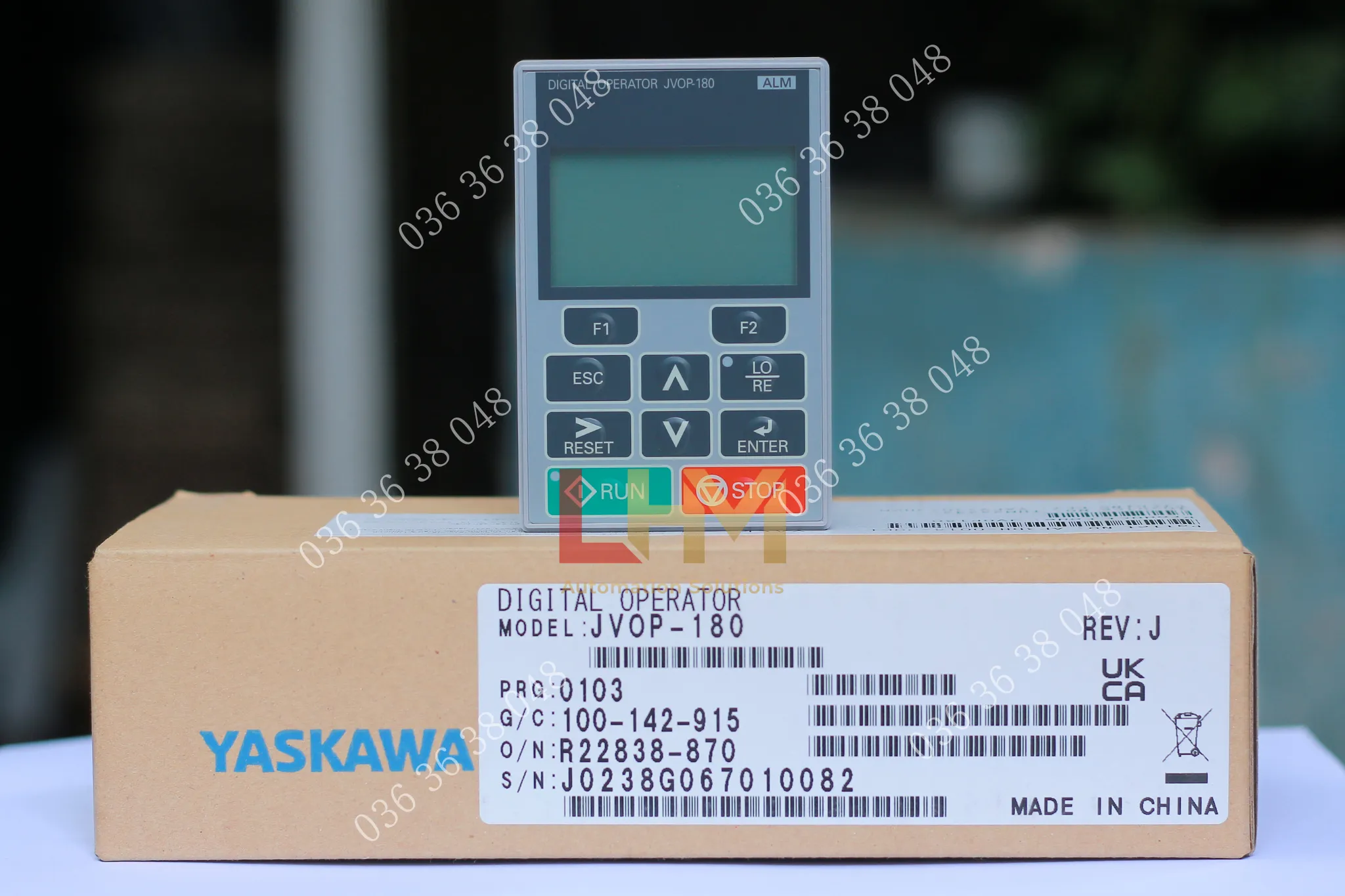 Màn hình JVOP-180 (LCD Operator) cho Biến tần 1000 Series 10 JVOP-180