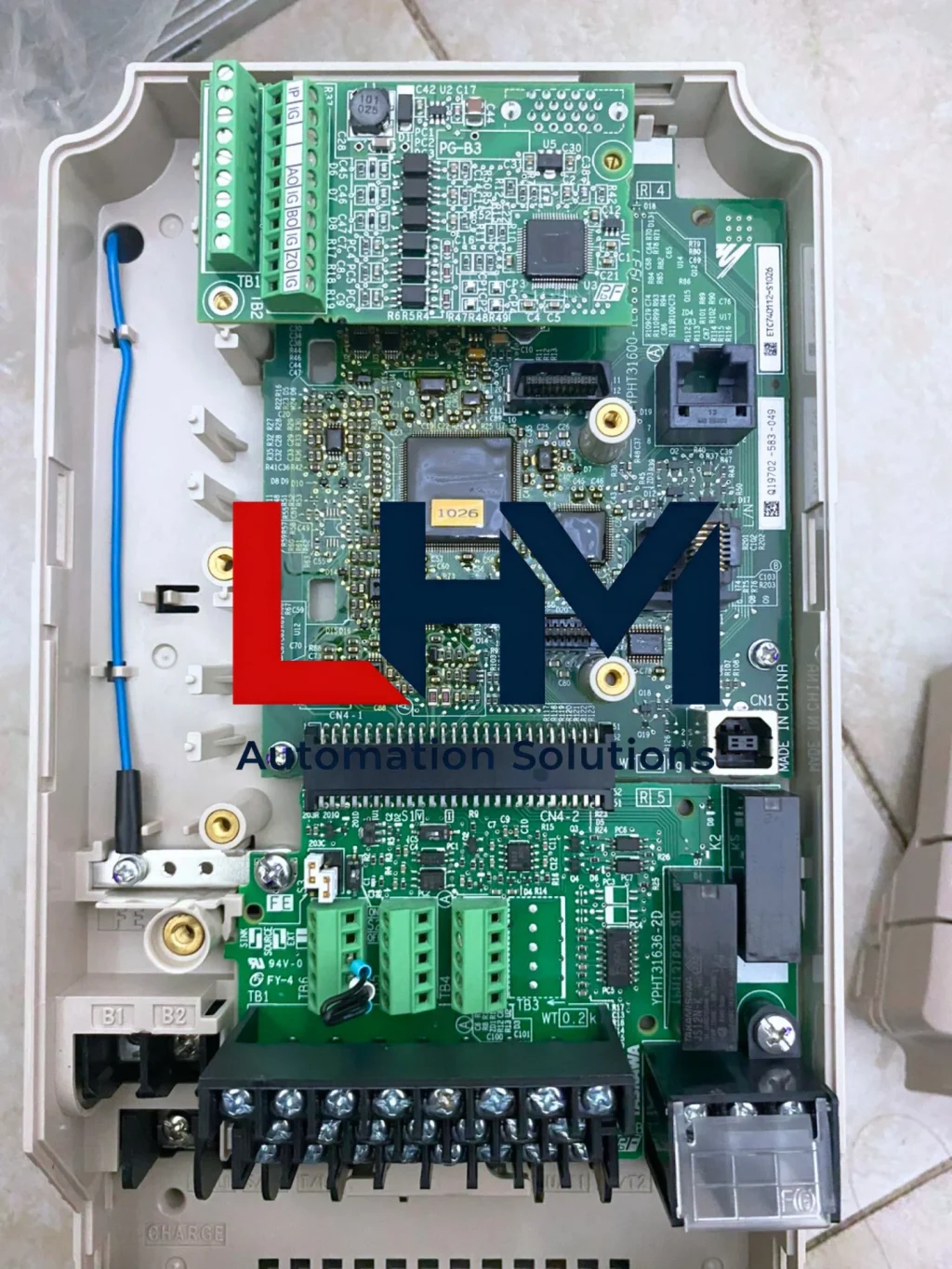 PG B3 with Inverter A1000 Yaskawa