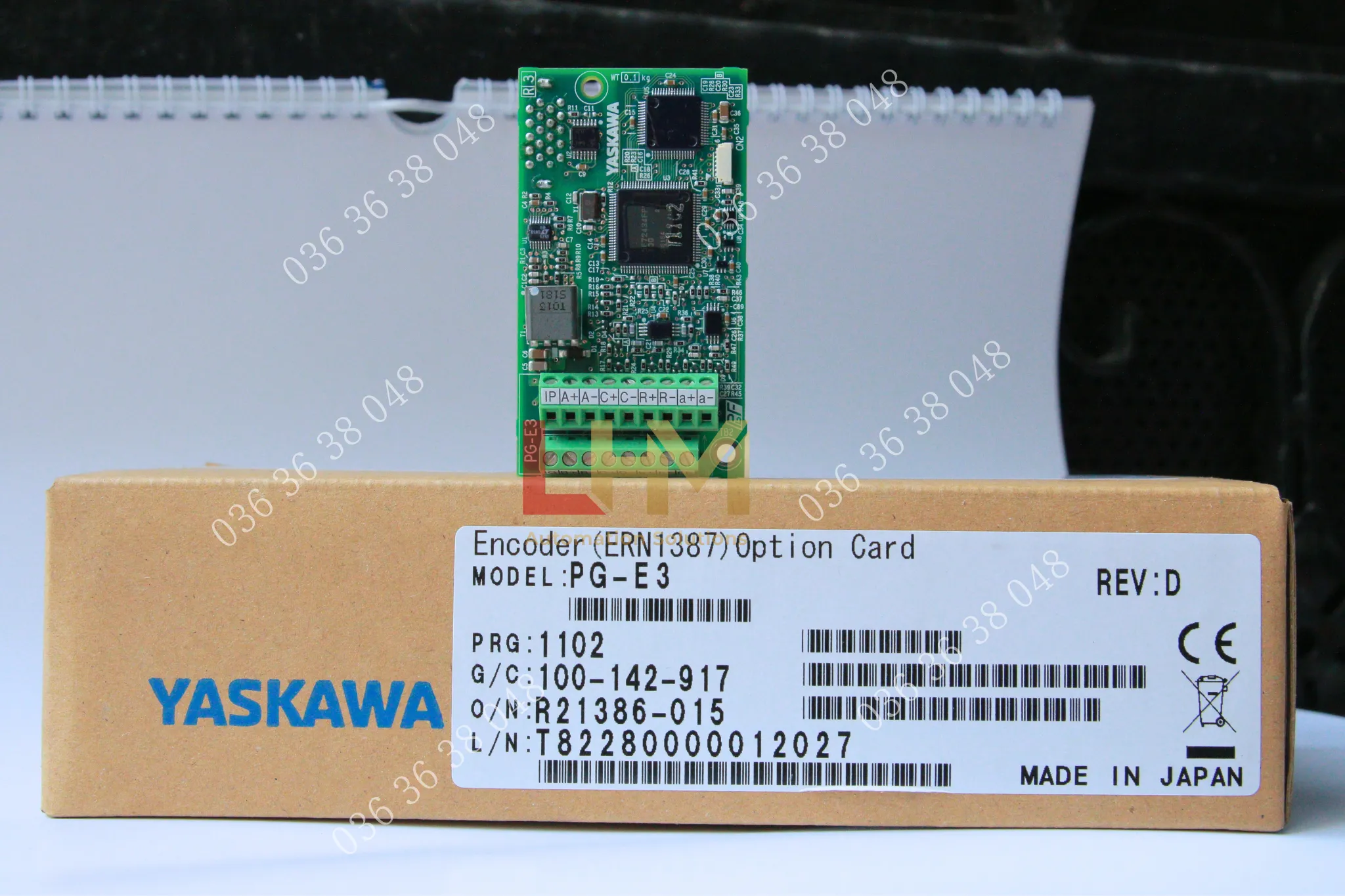 Card Option PG-E3 Yaskawa giao tiếp Encoder HEIDENHAIN ERN1387 6 Card Option PG-E3 Yaskawa giao tiếp Encoder HEIDENHAIN ERN1387 - Ảnh 4